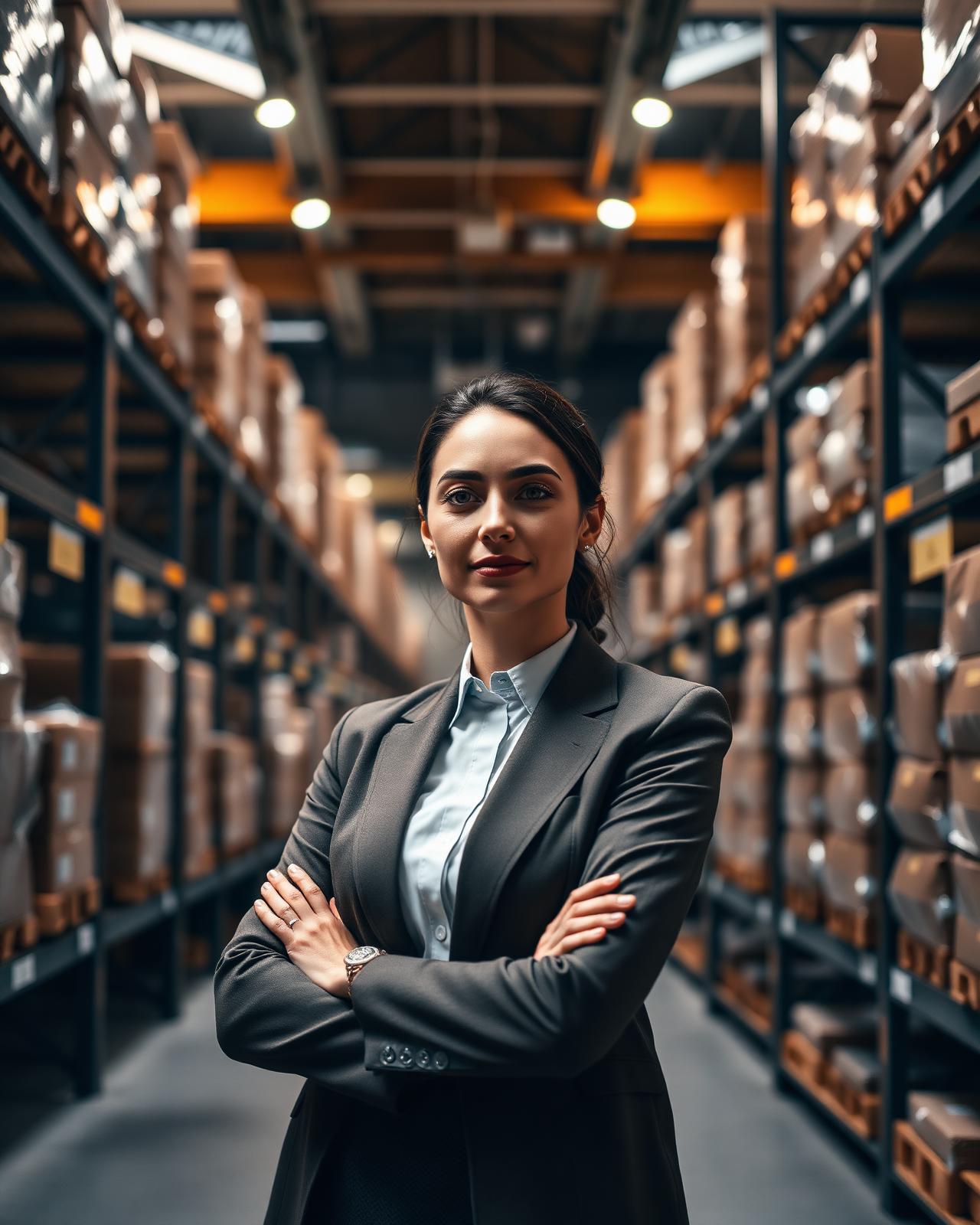 Débora Oliveira em operação logística